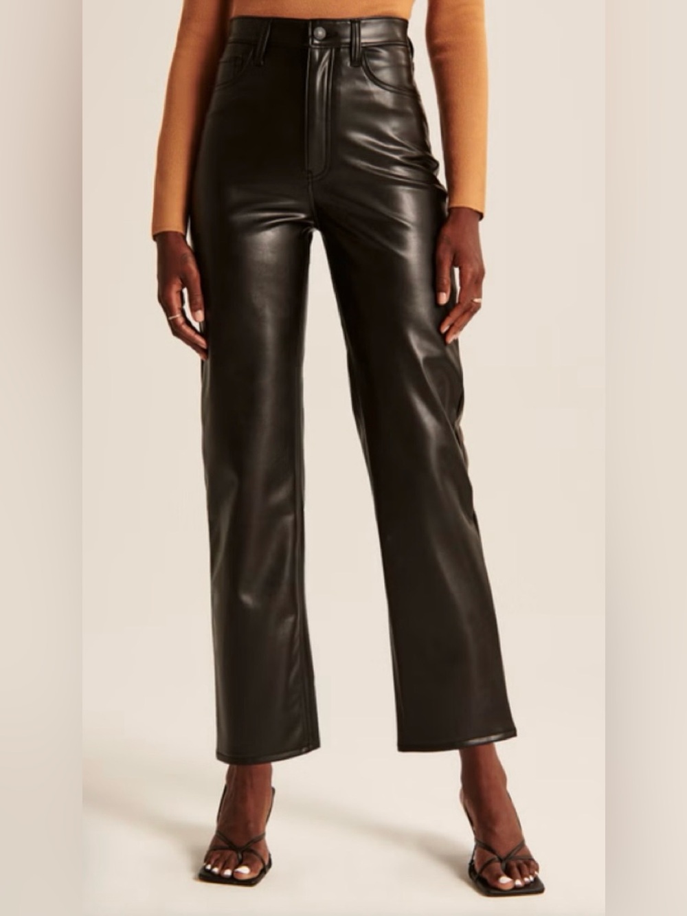 Abercrombie The Ankle Straight Ultra High Rise